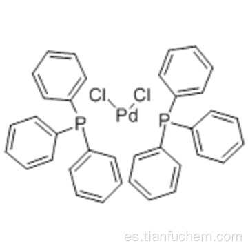 Cloruro de bis (trifenilfosfina) paladio (II) CAS 13965-03-2